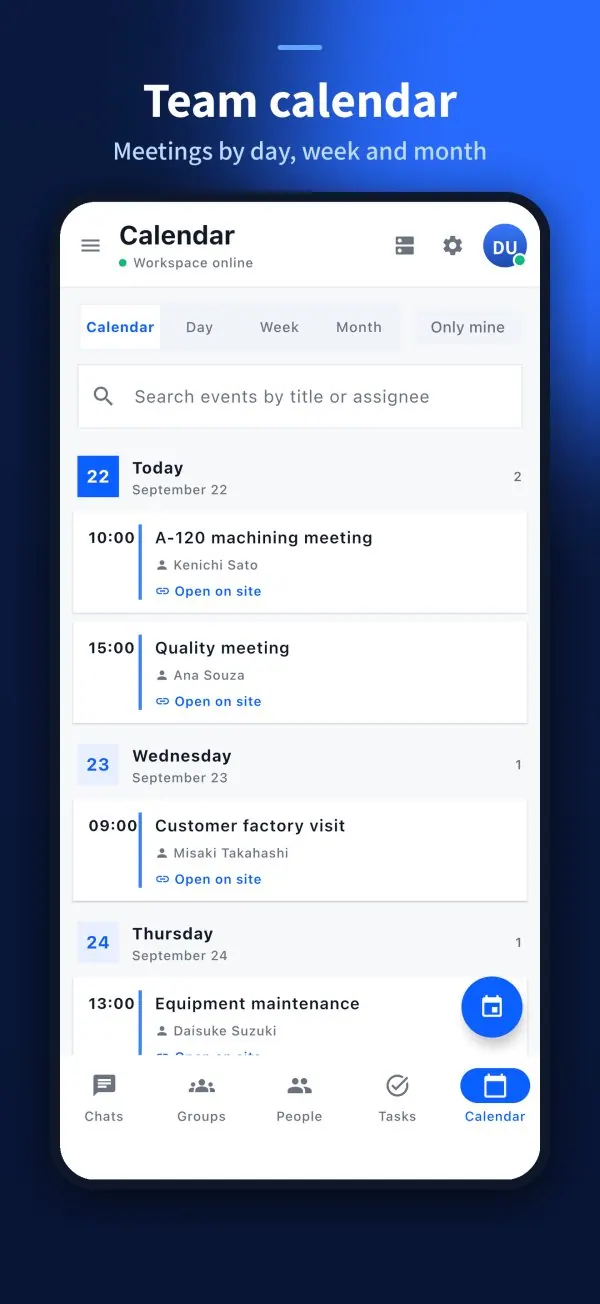 Calendario